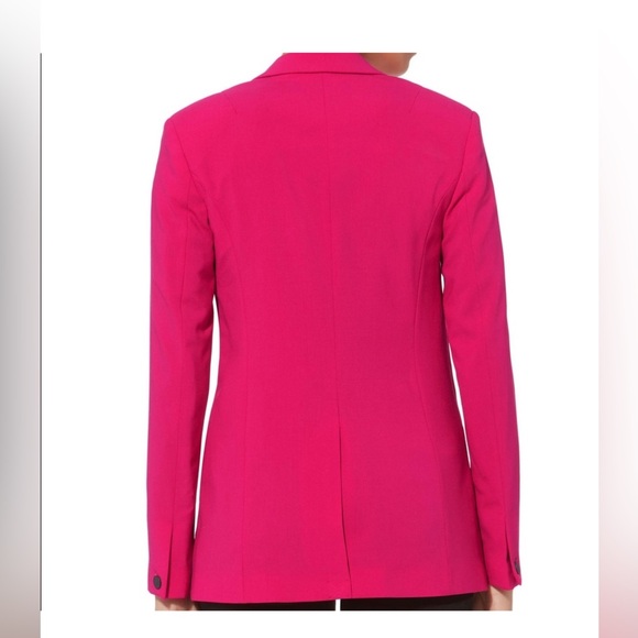Rag and Bone Ridley Hot Pink Stretch Blazer - Picture 8 of 15